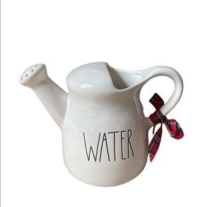Rae Dunn WATER Watering Can NWT
